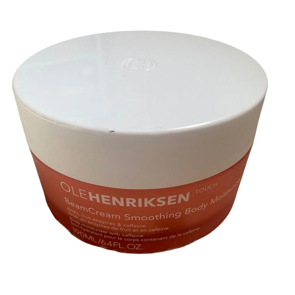 Ole Henriksen BeamCream Smoothing Body Moisturizer 6.4oz‎ AHAs Caffeine NEW